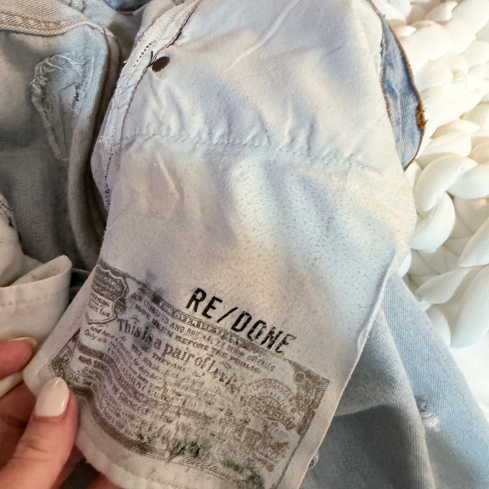 Re/Done X Levis Straight Leg Jeans - Picture 5 of 5